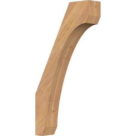 Ekena Millwork 3 1/2"W x 14"D x 26"H Legacy Smooth Knee Brace, Western Red Cedar BRC04X14X26LEC00SWR
